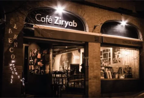 Entrada del Tablao Flamenco Cafe Ziryab